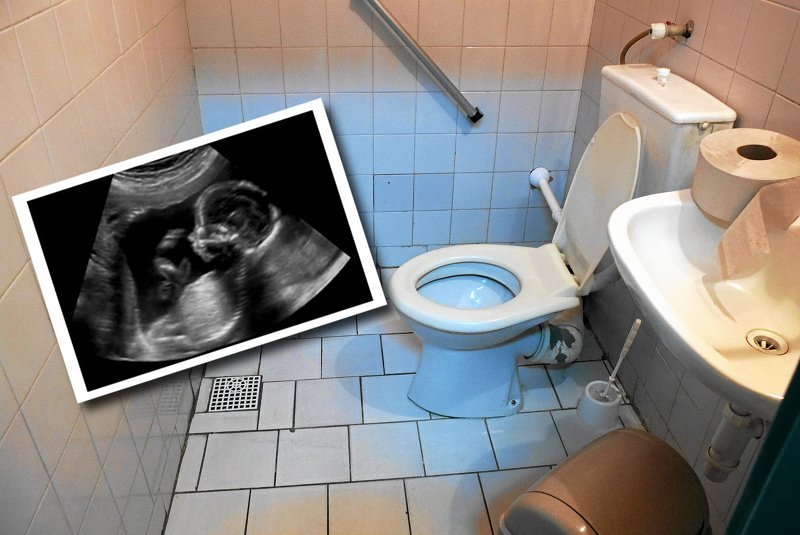 Ciąże Olgi i Magdy skończyły się w toalecie (zdjęcie ilustracyjne).
