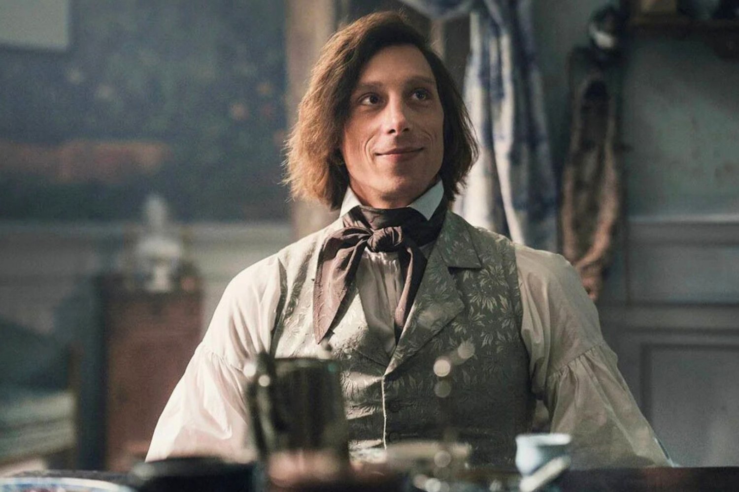 "Chopin, Chopin!" na CANAL+ Eryk Kulm jako Fryderyk Chopin w "Chopin, Chopin!"