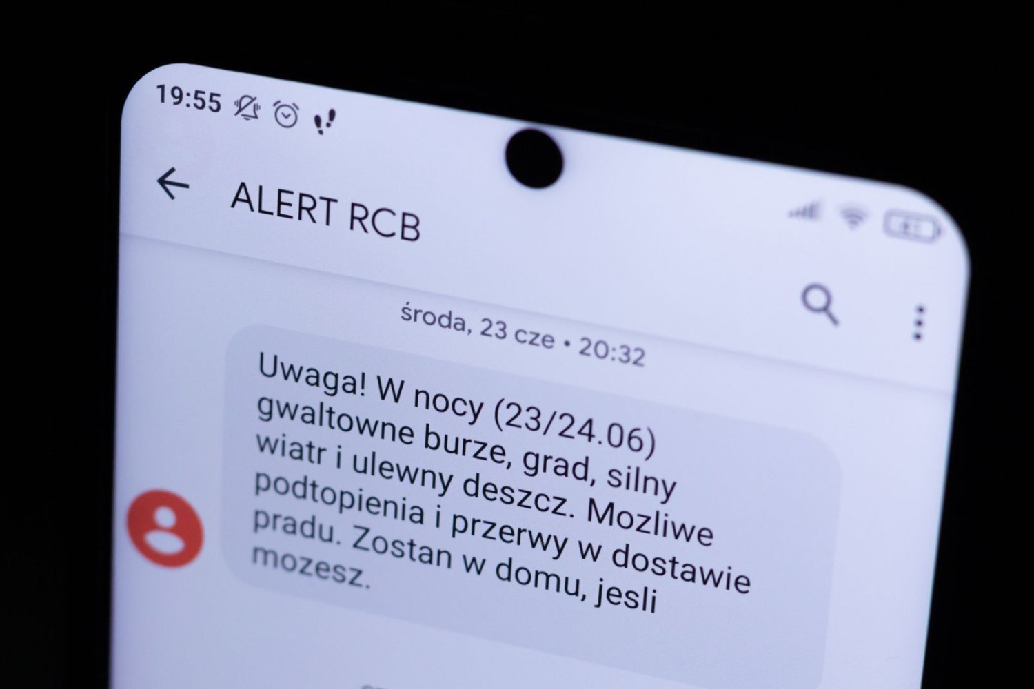 Alert RCB, Rządowe Centrum Bezpieczeństwa