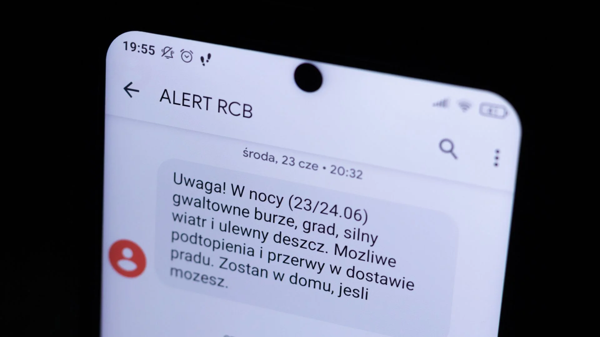Alert RCB, Rządowe Centrum Bezpieczeństwa