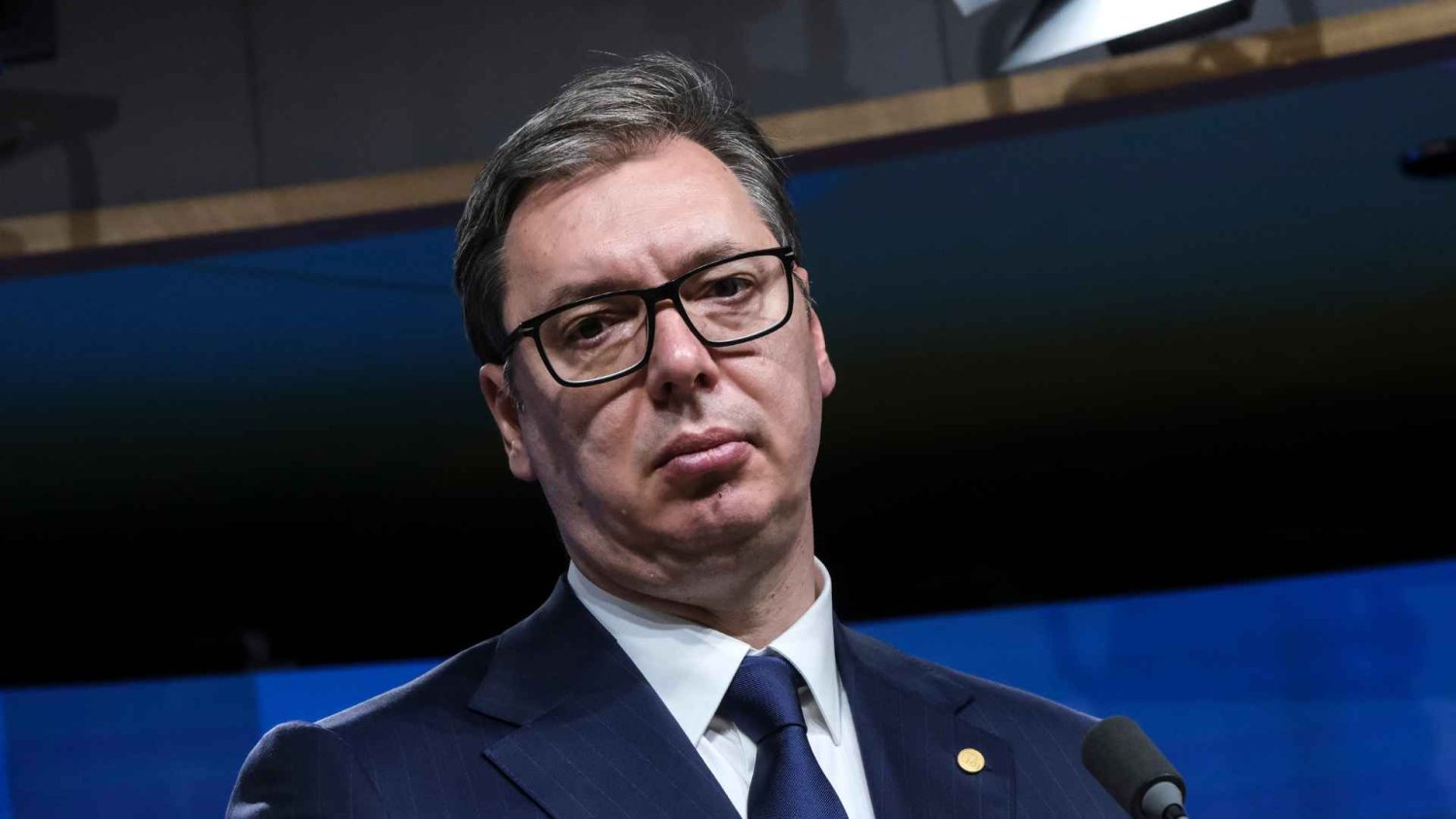 Studenci obalili Vučicia w Serbii. O jednej sprawie w programie nie piszą ani słowa Alesander Vučić