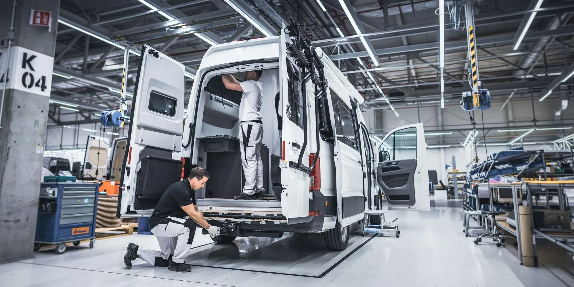 Volkswagen Crafter, fabryka