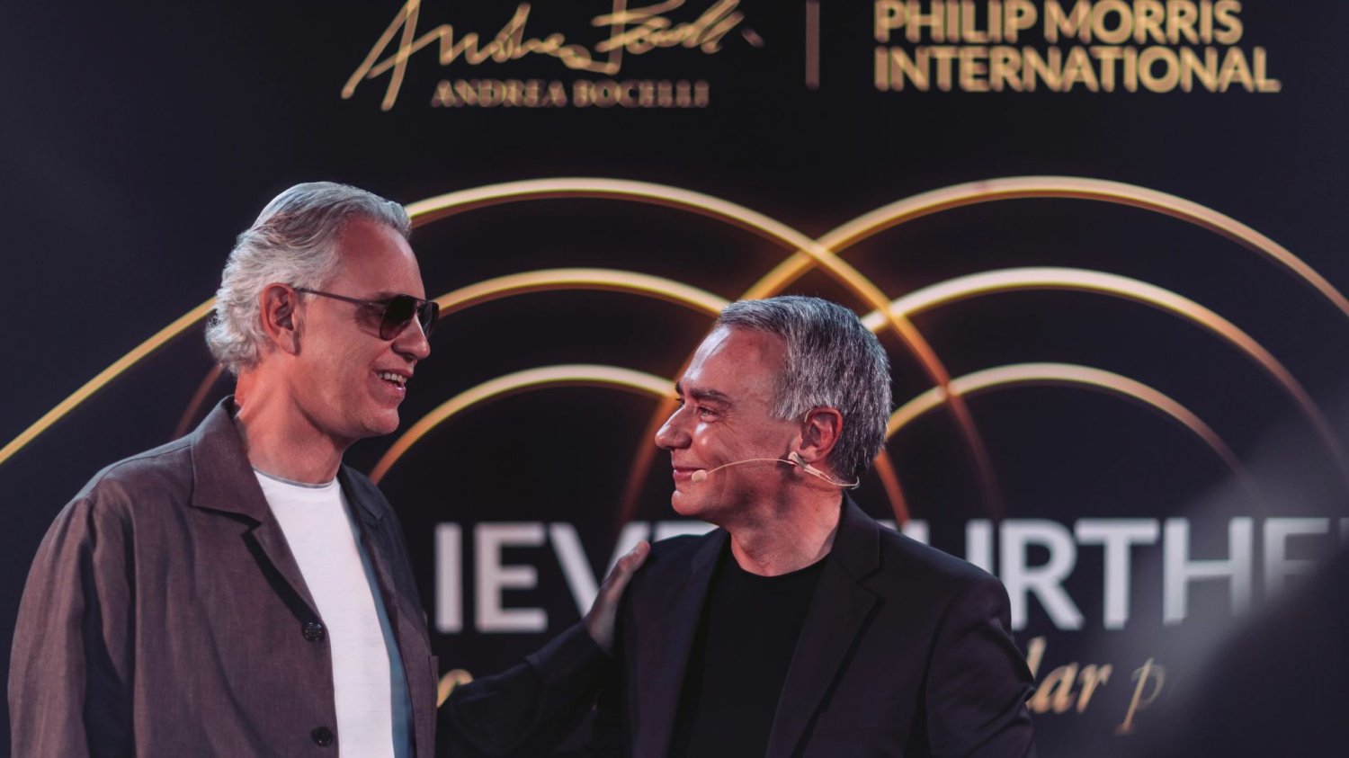Andrea Bocelli i Philip Morris łączą siły. Ruszyła globalna platforma "Believe. Further" Andrea Bocelli i globalna platforma "Believe. Further"