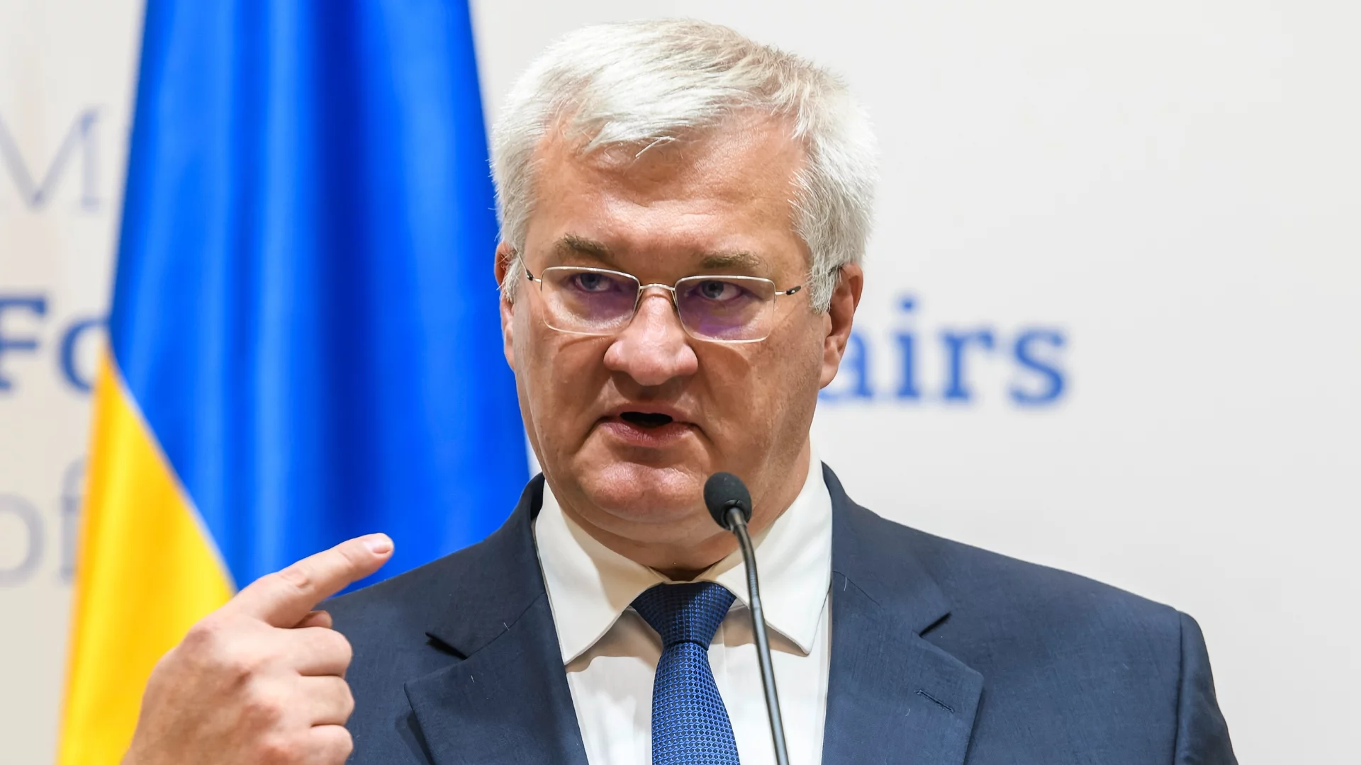 Ukraina po ruchu Nawrockiego długo nie czekała. W Kijowie już się odgryźli Andrij Sybiha, szef ukraińskiego MSZ.