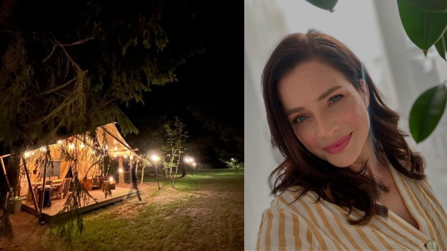 Dereszowska wynajmuje namioty w lesie. Wakacje droższe niż all inclusive w Turcji