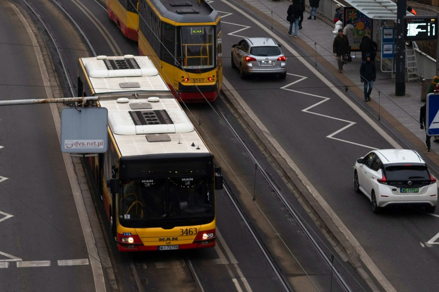 Autobus, Warszawa, miejski autobus, komunikacja miejska
