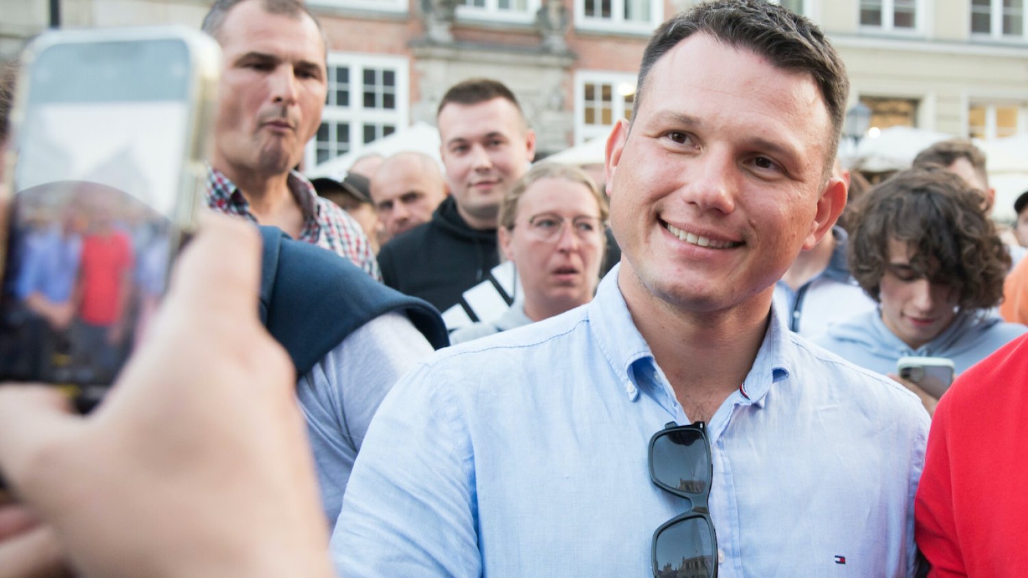 Sławomir Mentzen, prezes partii Nowa Nadzieja wchodzącej w skład Konfederacji.