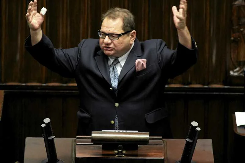 Ryszard Kalisz, poseł SLD, w Sejmie