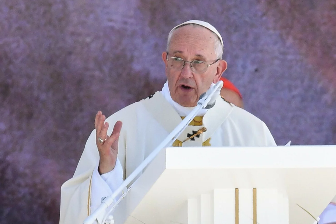 Papież Franciszek.