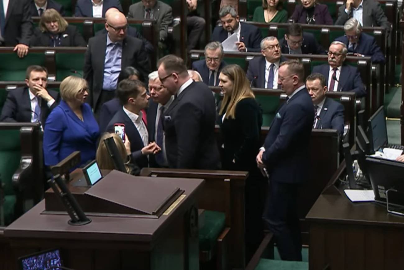 Zamieszanie w Sejmie. Kołodziejczak starł się z Łukasiewiczem