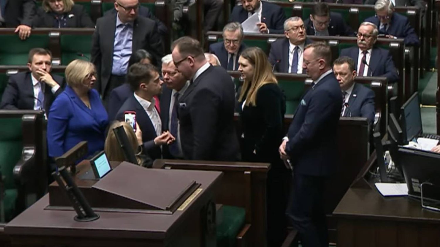 Zamieszanie w Sejmie. Kołodziejczak starł się z Łukasiewiczem