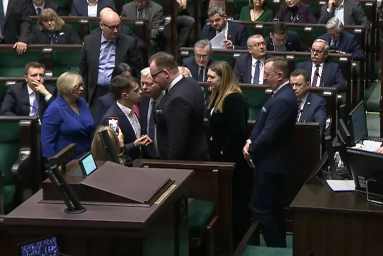 Zamieszanie w Sejmie. Kołodziejczak starł się z Łukasiewiczem