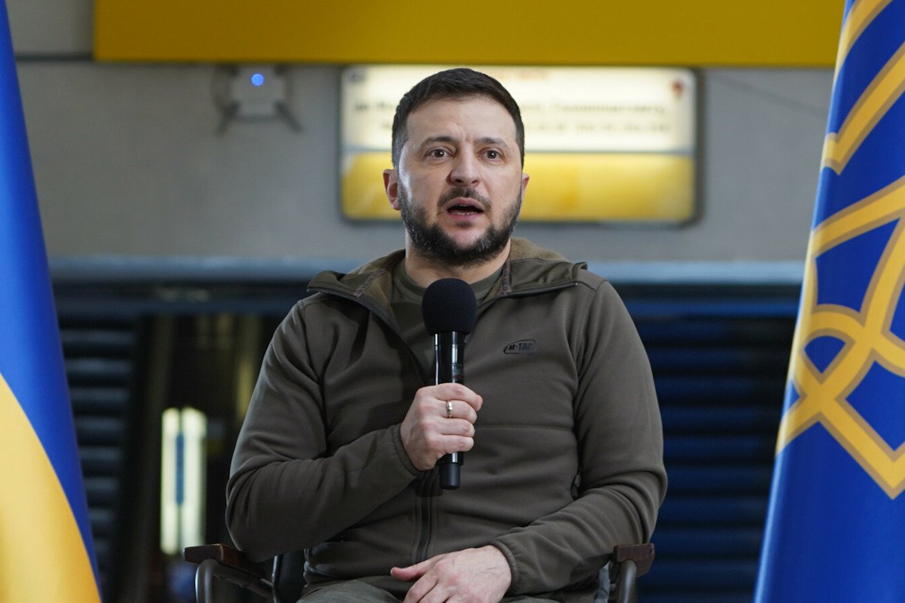 Wołodymyr Zełenski potwierdził gotowość do spotkania z Putinem, ale zarazem wykluczył możliwość spełnienia warunków, jakie stawia prezydent Rosji.