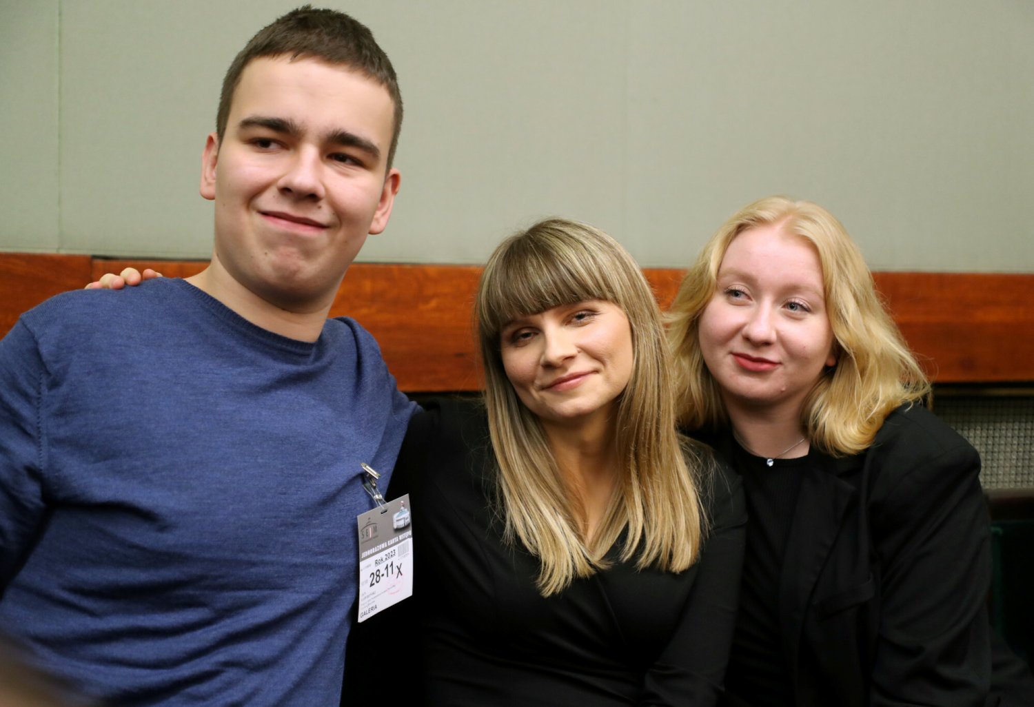 Monika Horna-Cieślak w Sejmie z młodzieżą