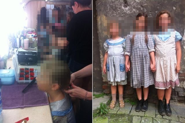 Egzekucja jako zabawa? Grupa rekonstrukcyjna odpowiada na pytania o udział dziewczynek w scenie rozstrzelania.