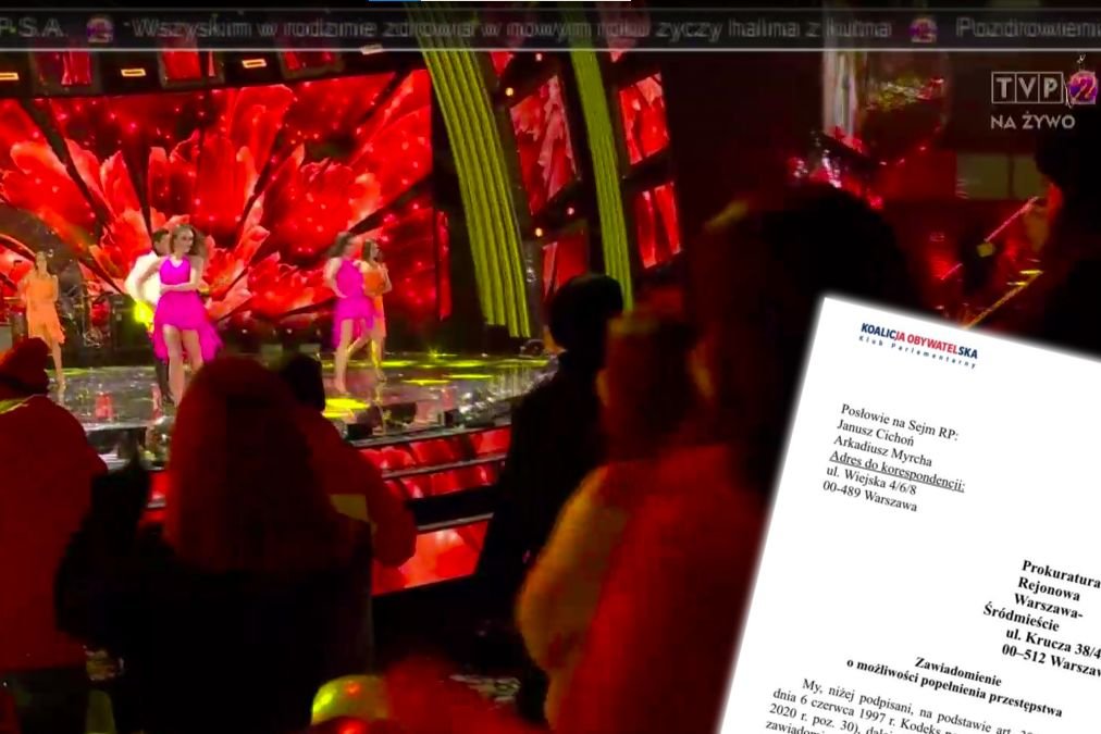 Jest zawiadomienie do prokuratury ws. "Sylwestra Marzeń" TVP