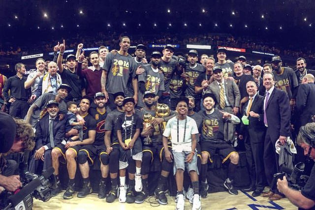 Cleveland Cavaliers zwycięzcami NBA.