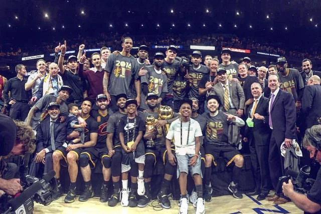Cleveland Cavaliers zwycięzcami NBA.