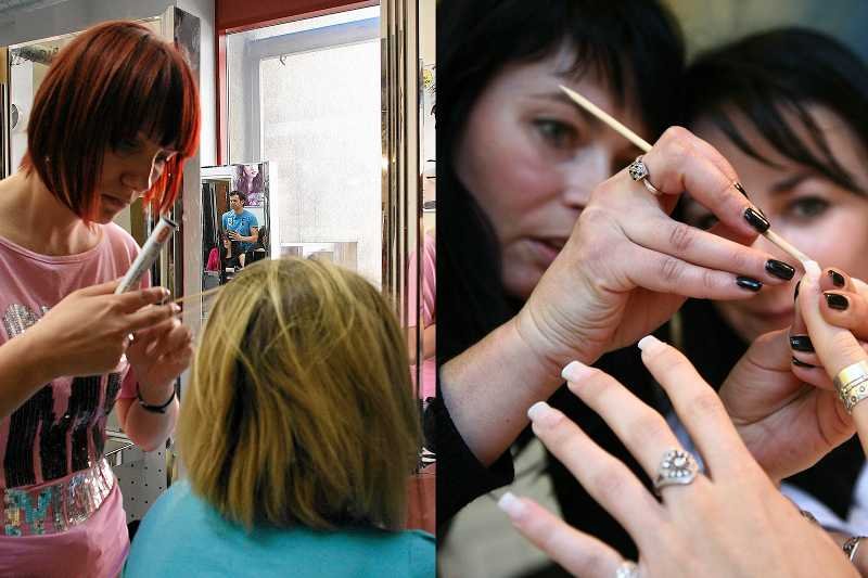 Wizyta u fryzjera oraz u kosmetyczki