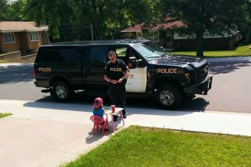 Legendarna już scena.