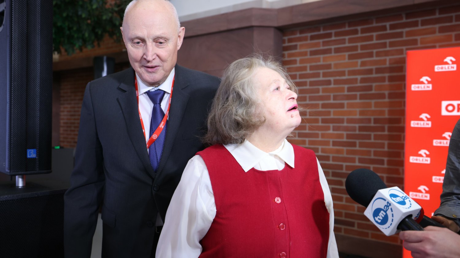 Janina Goss, czyli bliska przyjaciółka Jarosława Kaczyńskiego była uczestniczką pożegnania Daniela Obajtka.
