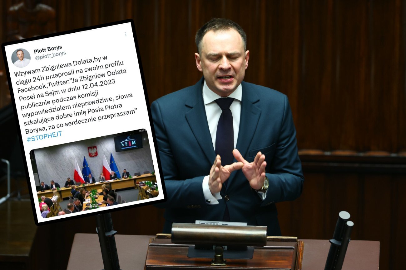 Poseł Borys żąda przeprosin. Został obwiniony o śmierć syna posłanki Filiks