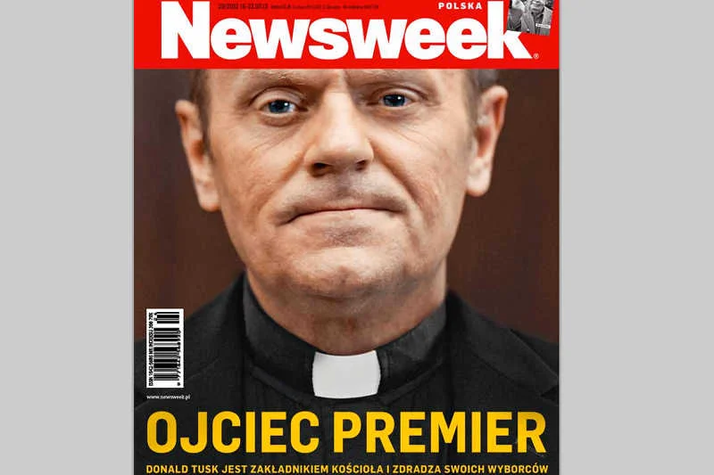 Okładka najnowszego "Newsweeka"