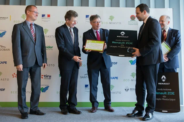 Wręczenie nagród dla laureatów kategorii mobilność zrównoważona