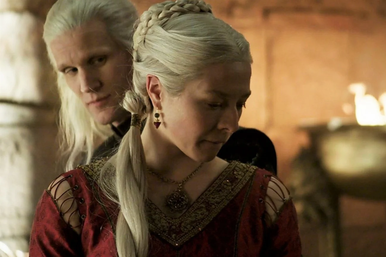 Rhaenera i Daemon w "Rodzie smoka"
