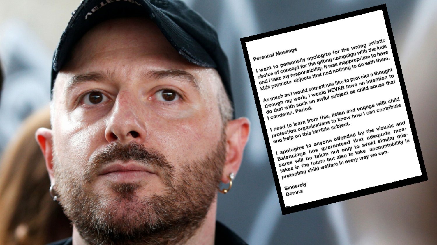 Dyrektor kreatywny Balenciagi przeprasza za skandaliczną kampanię z dziećmi