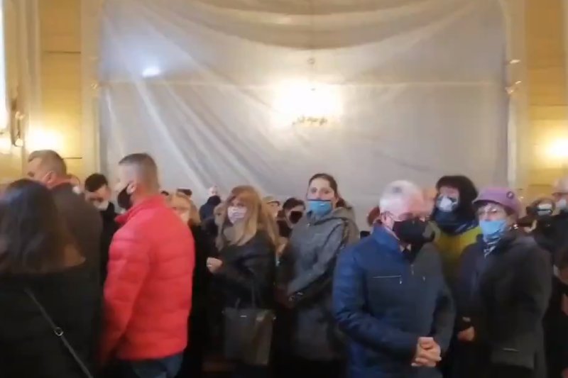 Bunt w parafii w Korczewie koło Zduńskiej Woli.