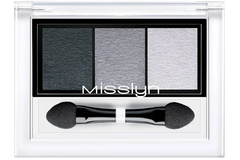 Paleta trzech szarości do malowania powiek Grunge Princess Misslyn