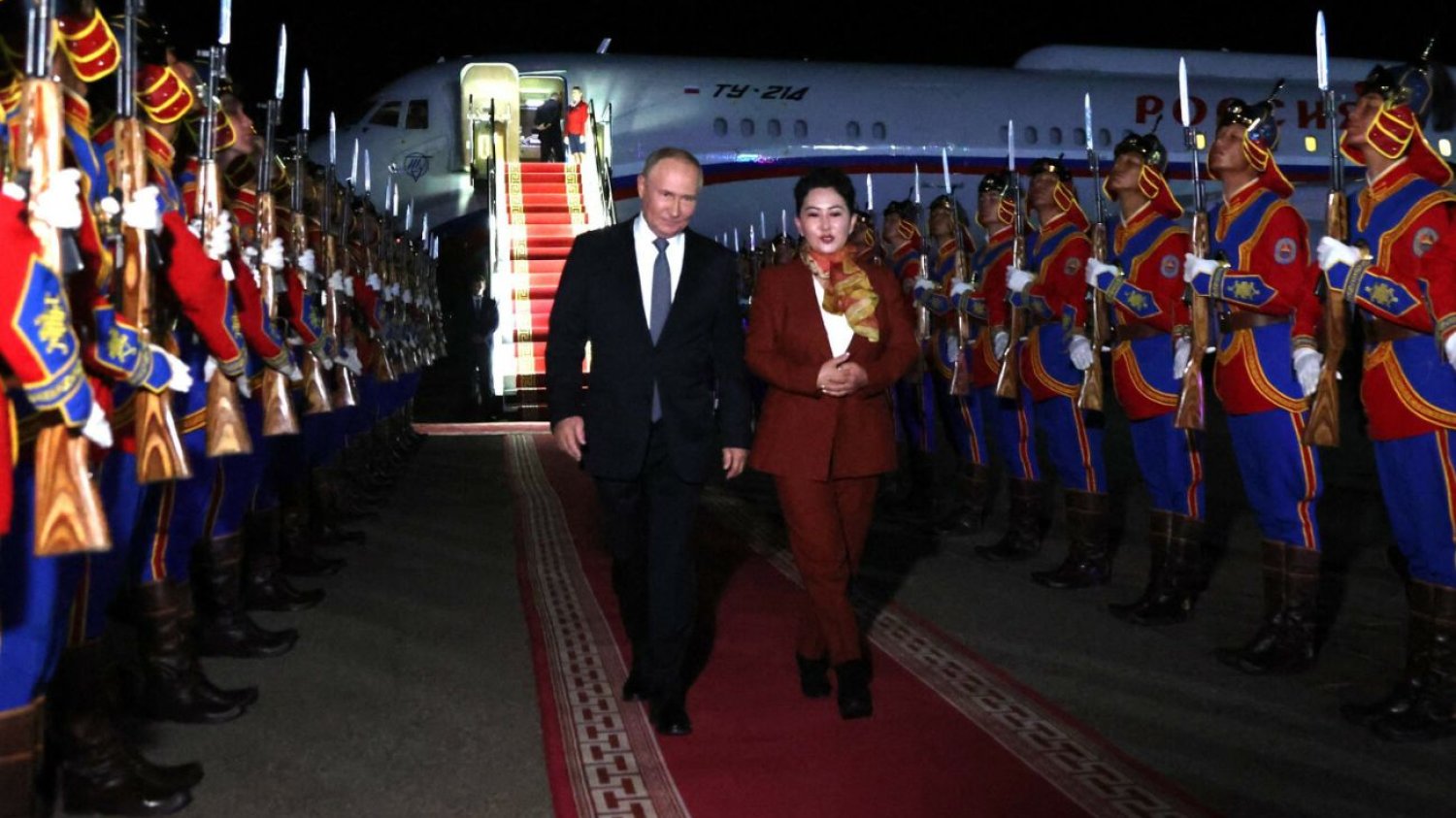 Władimir Putin już w Mongolii. Powitali go wyjątkowo hucznie
