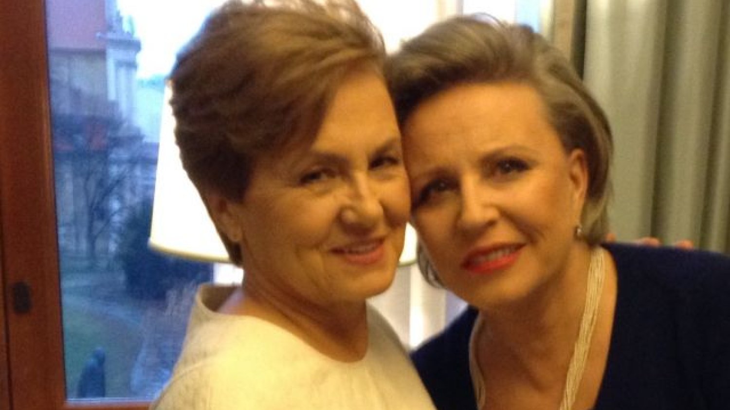 Krystyna Janda i Danuta Wałęsowa