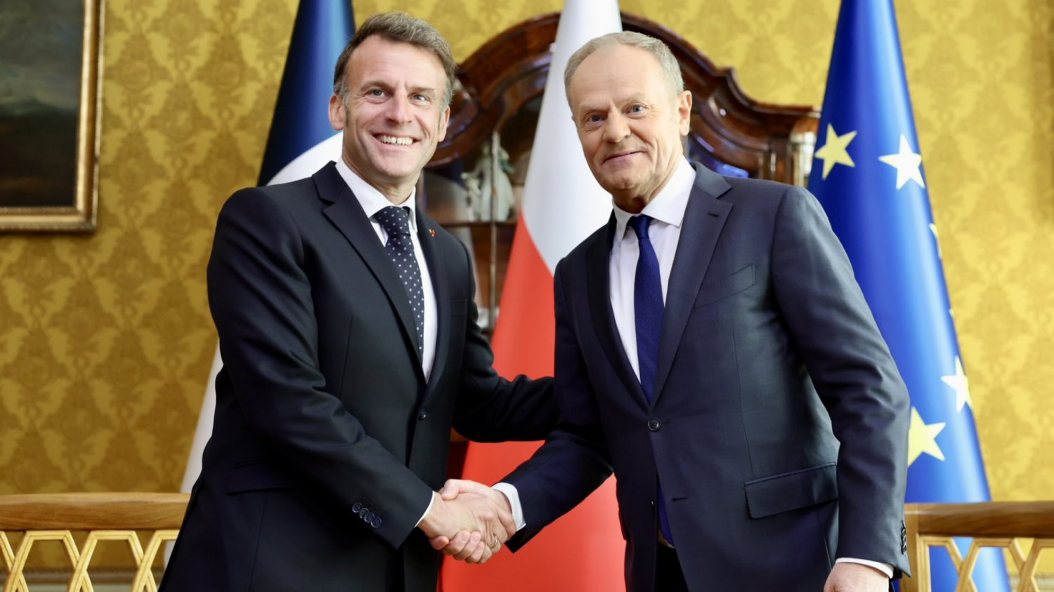 Macron w Gdańsku rozmawia tylko z Tuskiem. Jeden wielki afront wobec Nawrockiego Donald Tusk i Emmanuel Macron