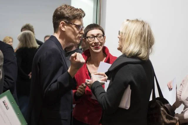 Małgorzata Ludwisiak, dyrektor warszawskiego CSW podczas konferencji