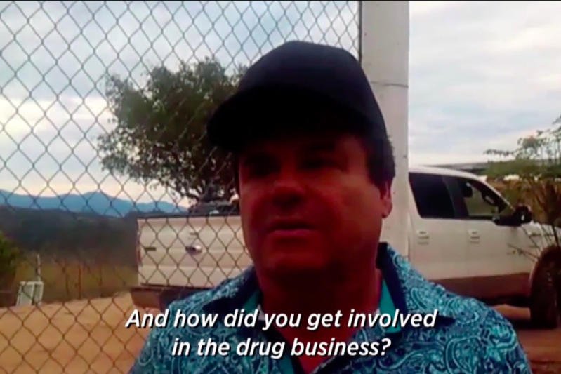 El Chapo udzielił wywiadu hollywoodzkiemu aktorowi.