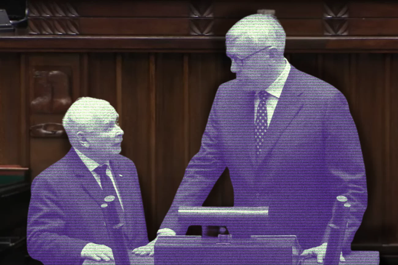 Karolina Lewicka o kłótni Kaczyńskiego i Giertycha w Sejmie.