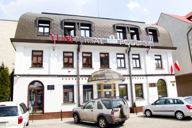 Siedziba dewelopera w dawnej synagodze