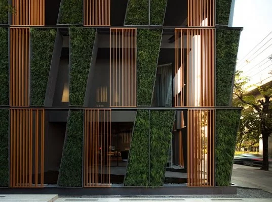 Vertical Living Gallery [url=http://www.sansiri.com/]Sansiri[/url] i [url=http://shmadesigns.com/]Shma[/url]. Zdjęcie: [url=http://wisont.wordpress.com/] Wison Tungthunya [/url]