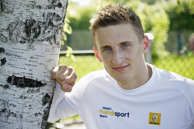 Maciej Lepiato stypendysta Renault Handisport Team