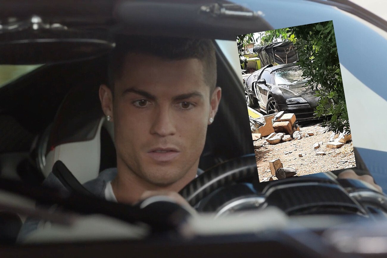 Cristiano Ronaldo stracił jedno ze swoich luksusowych aut podczas wakacji na Majorce. Rozbił je ochroniarz piłkarza.