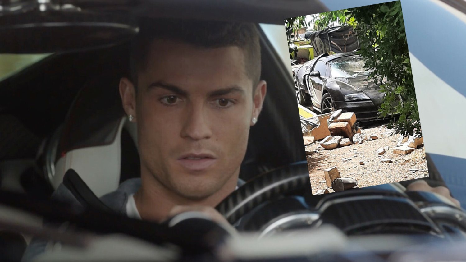 Cristiano Ronaldo stracił jedno ze swoich luksusowych aut podczas wakacji na Majorce. Rozbił je ochroniarz piłkarza.
