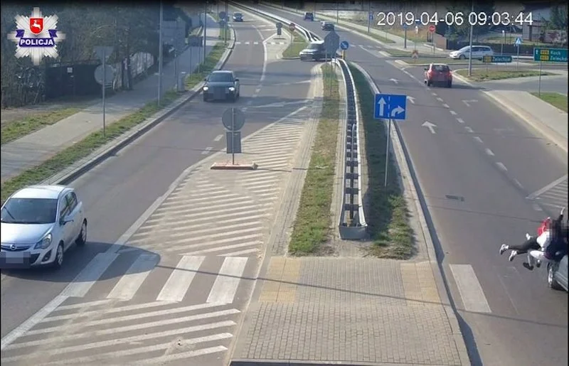 Cztery nastolatki potrącone na przejściu dla pieszych w Łukowie. Kierowca stracił prawo jazdy.