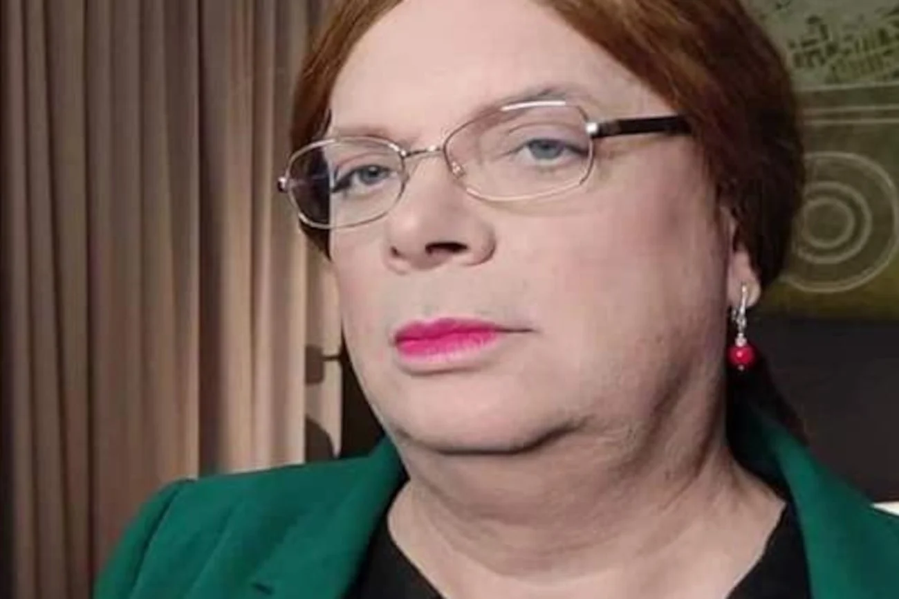 Krzysztof Skiba jako Krystyna Pawłowicz.