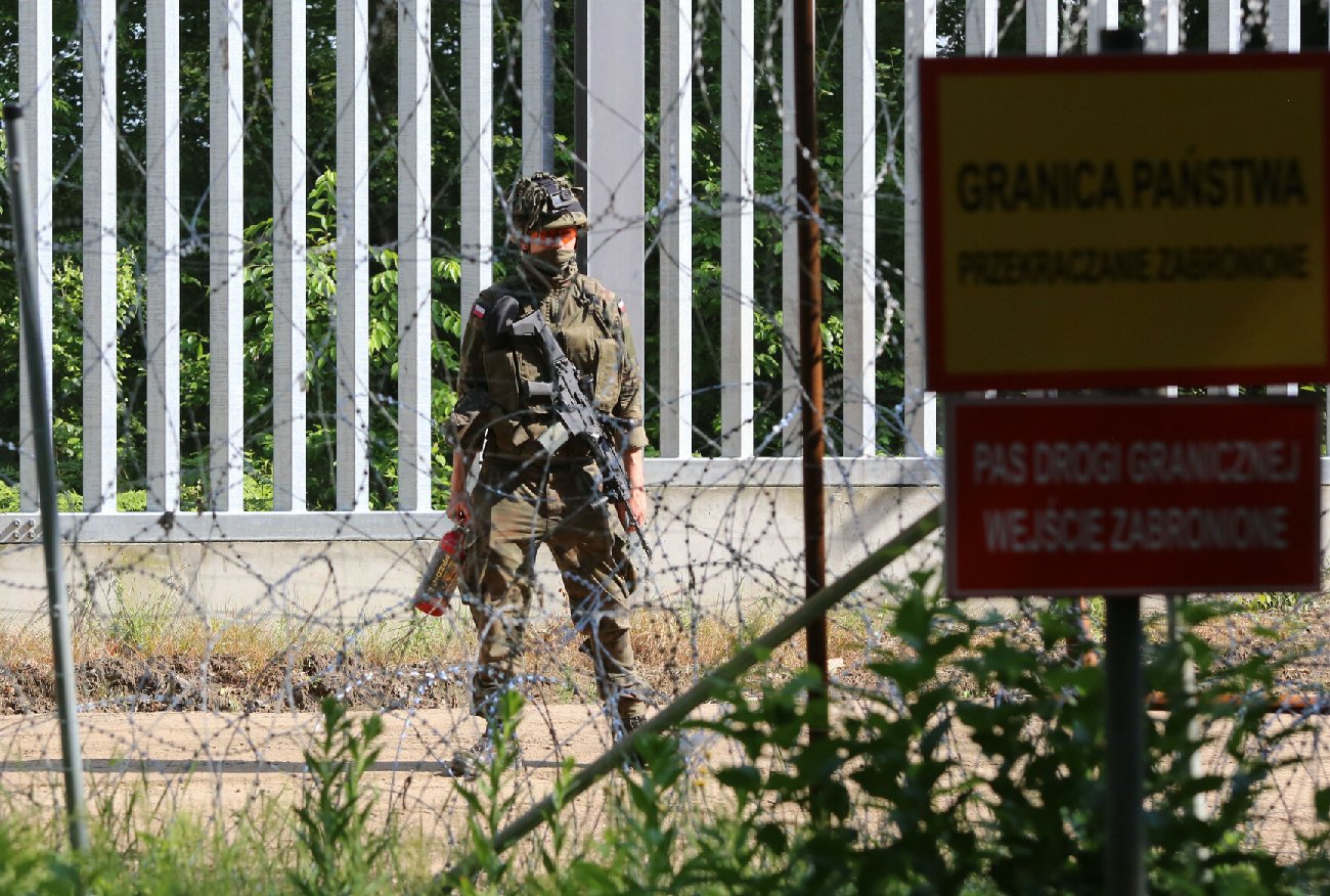 Granica polsko-białoruska. Jest nagranie zabójcy Mateusza Sitka.
