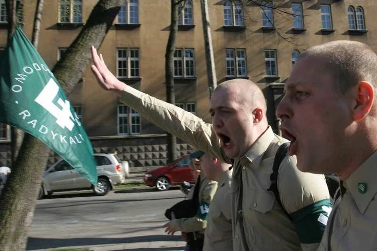 Tak wyglądała jedna z akcji ONR w Krakowie.