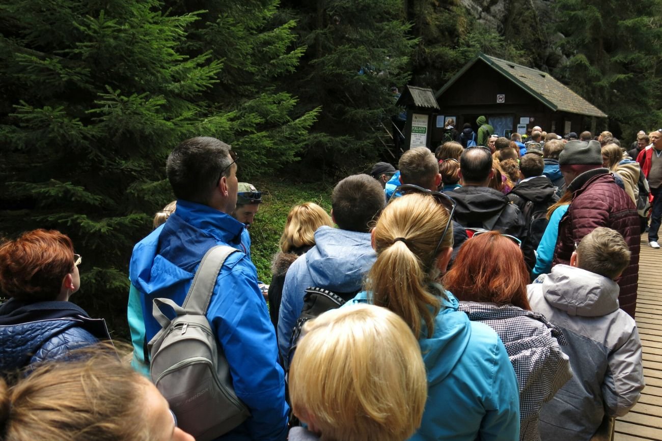Nadmiar turystów w Czechach