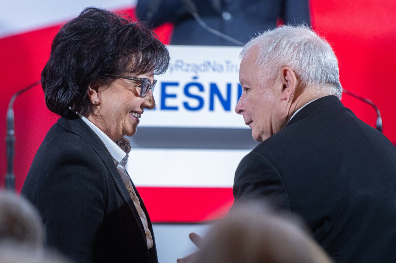 Elżbieta Witek o słowach Kaczyńskiego, które padły podczas wizyty w Ełku.