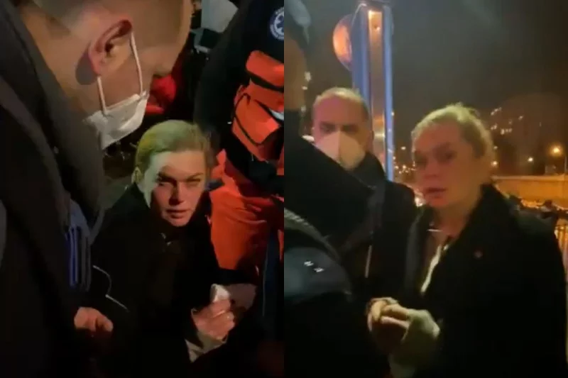Barbara Nowacka dostała gazem po oczach podczas Strajku Kobiet.